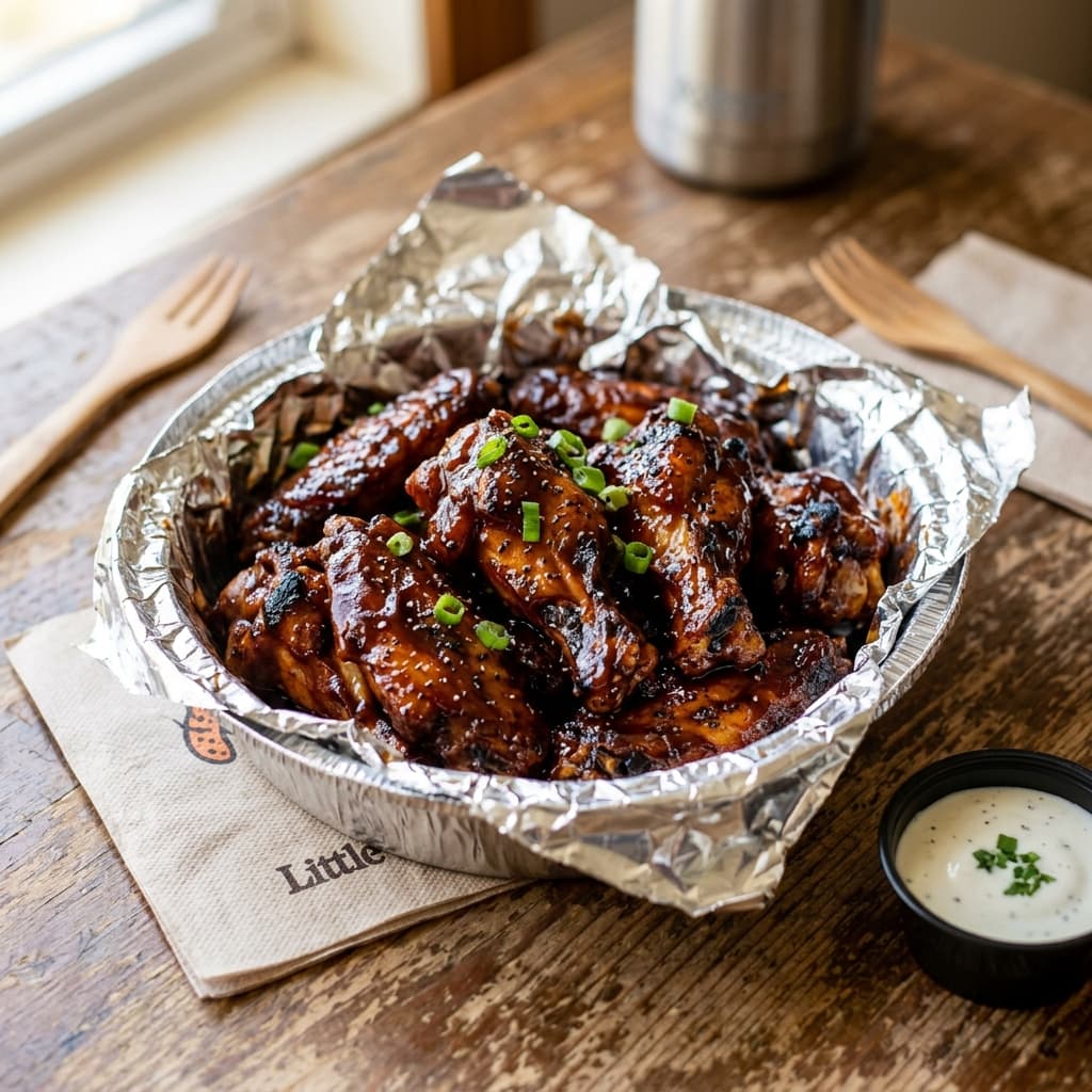 Little Caesars BBQ Wings (10-piece) — $8.99