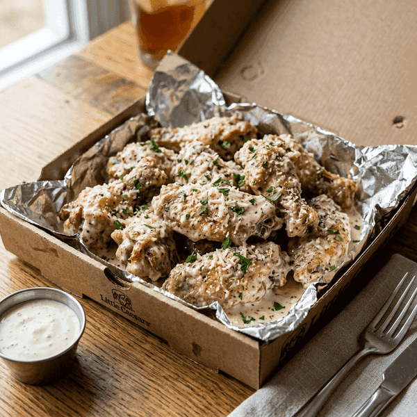 Garlic Parmesan Wings (10-piece)
