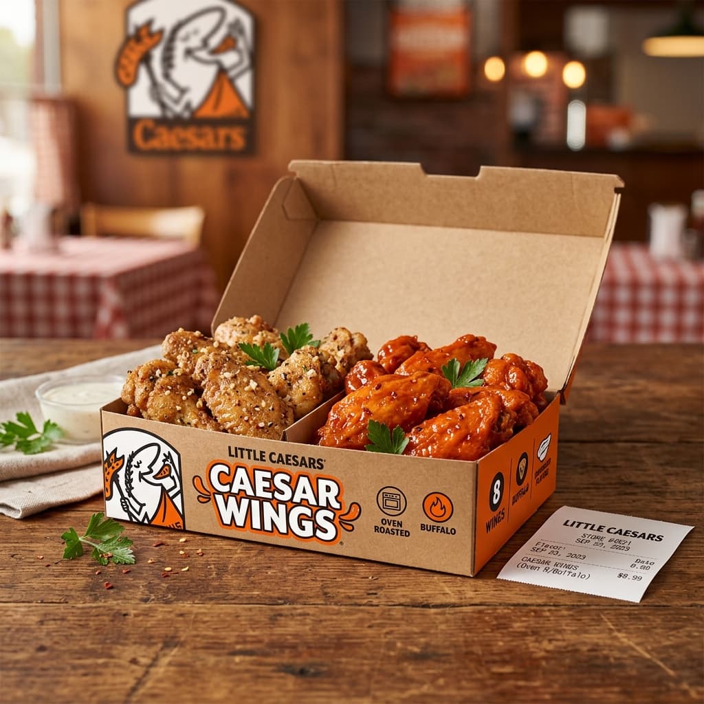 Little Caesars Wings Price, Flavors & Review (2026)