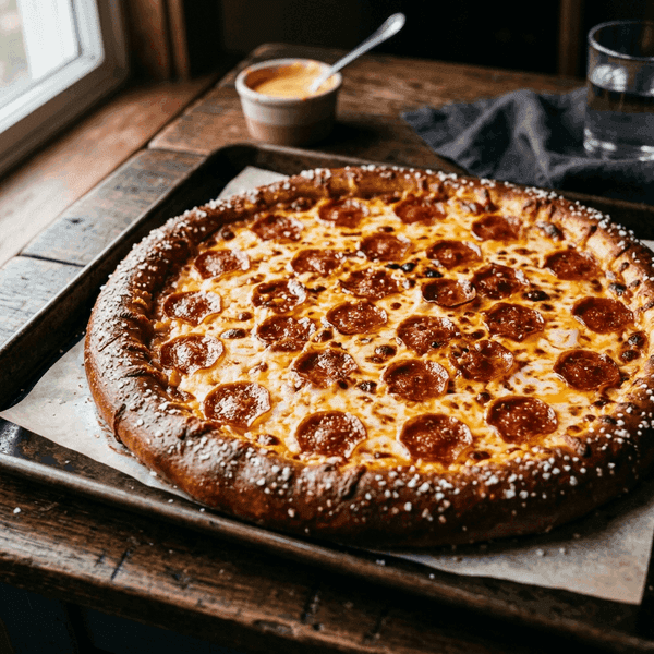 Pretzel Crust Pizza