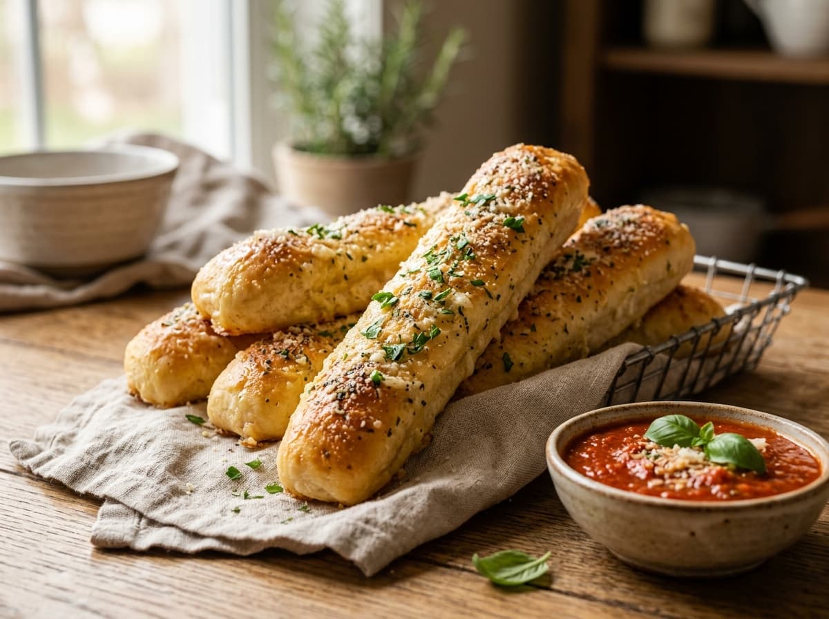 Free Crazy Bread with Pizza