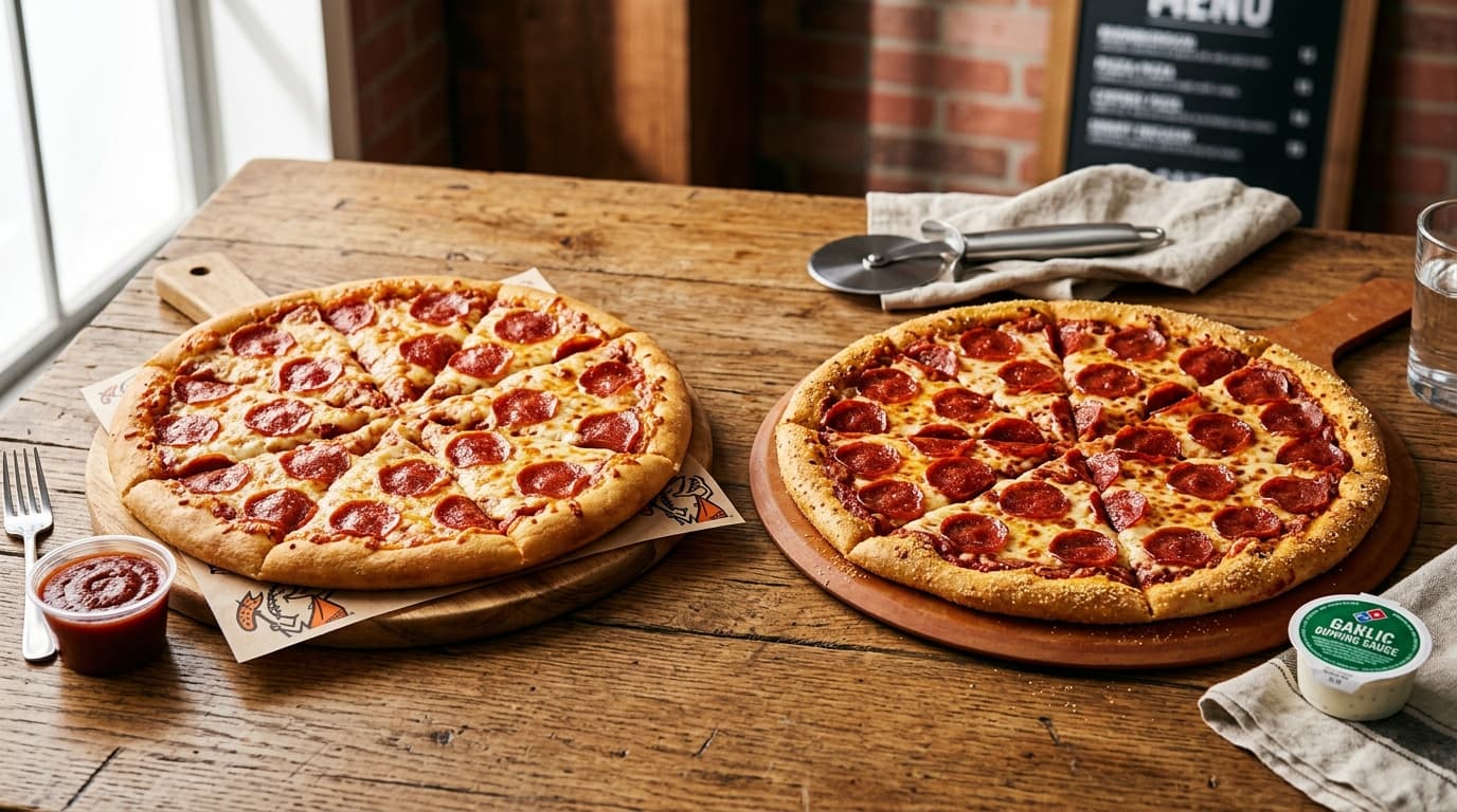 Domino's $7.99 Carryout vs Little Caesars $6.79 Hot-N-Ready (2026 Price Test)