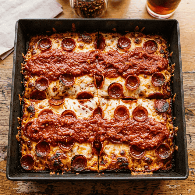 Detroit-Style Deep Dish