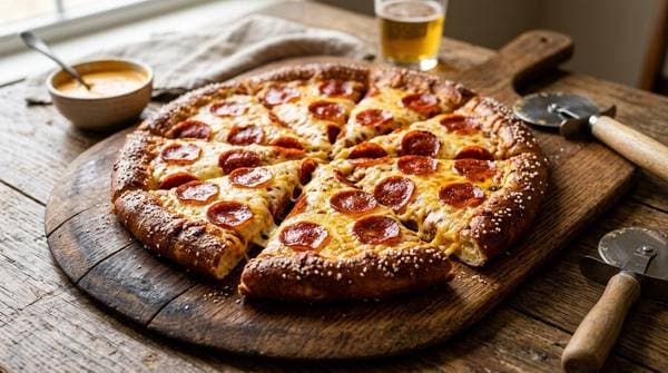 Little Caesars Pretzel Crust: Price, Calories & Cheese Sauce (2026)