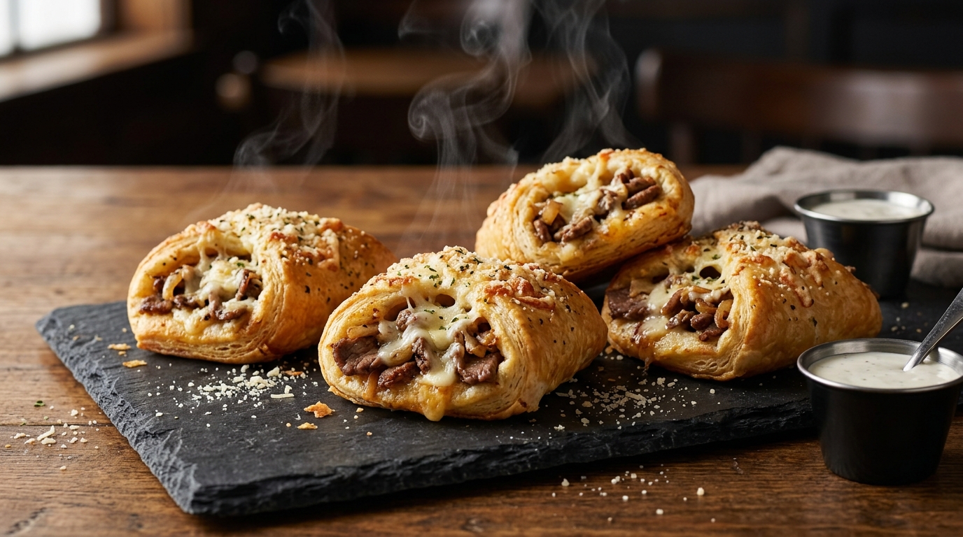 Little Caesars Cheesesteak Crazy Puffs 4-Pack
