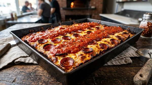 Detroit-Style Deep Dish
