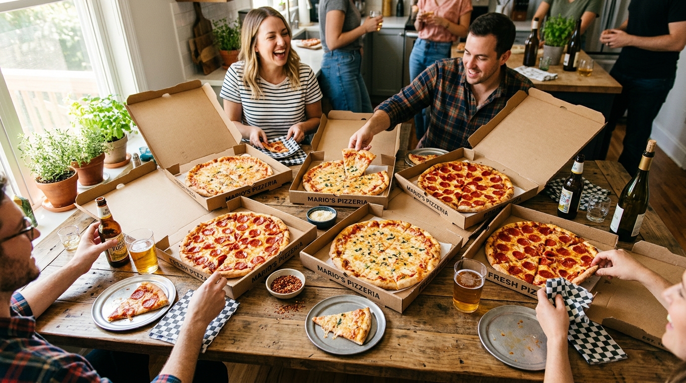 Pizza Calculator Guide: How Many Pizzas for 10, 20, or 50 People? (2026)